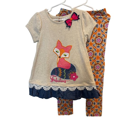Emily Rose Other - NWOT Emily Rose Fox 2pc Set 6 Top Pants